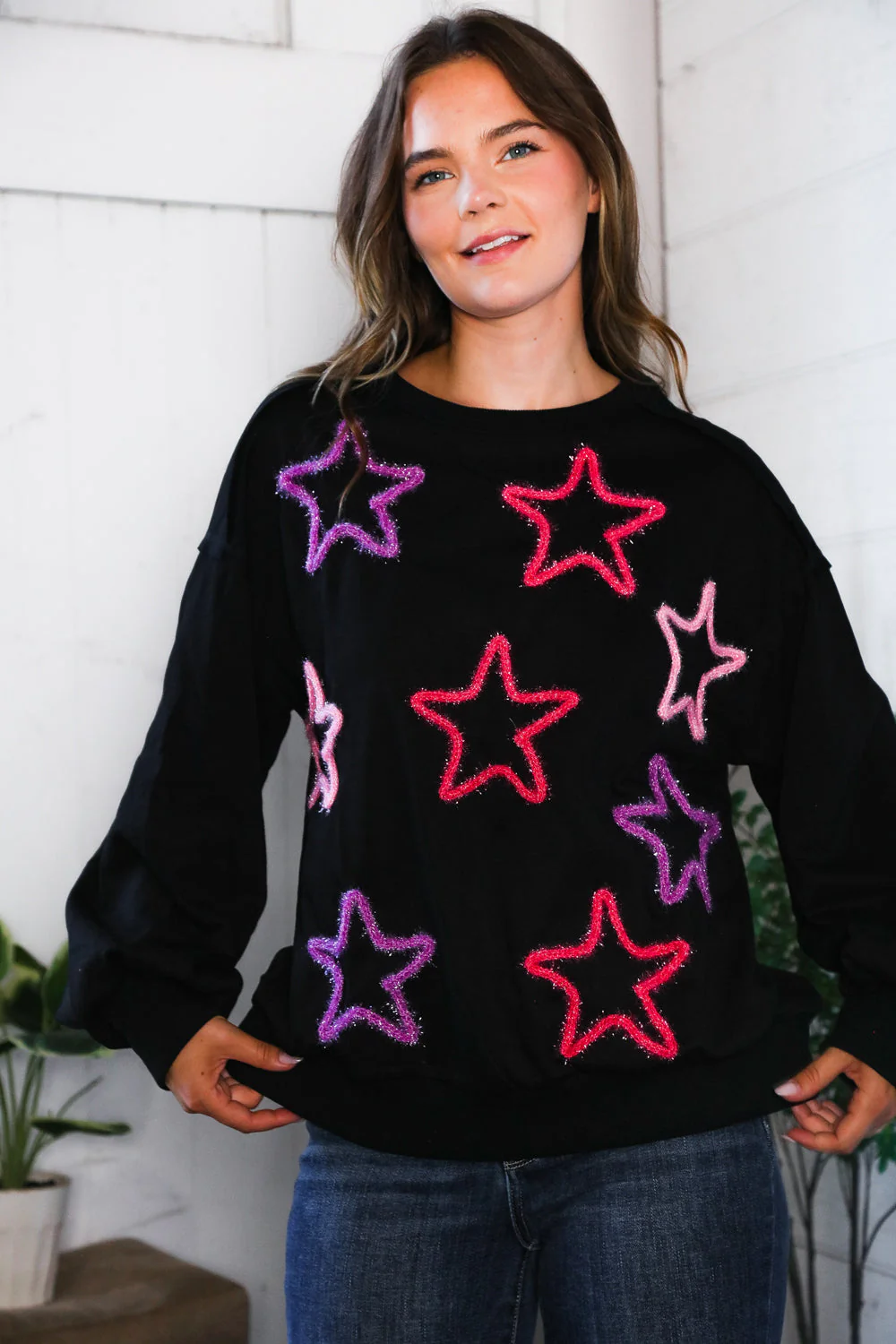 You Gave Me The Stars Cozy Sweater - Image 6