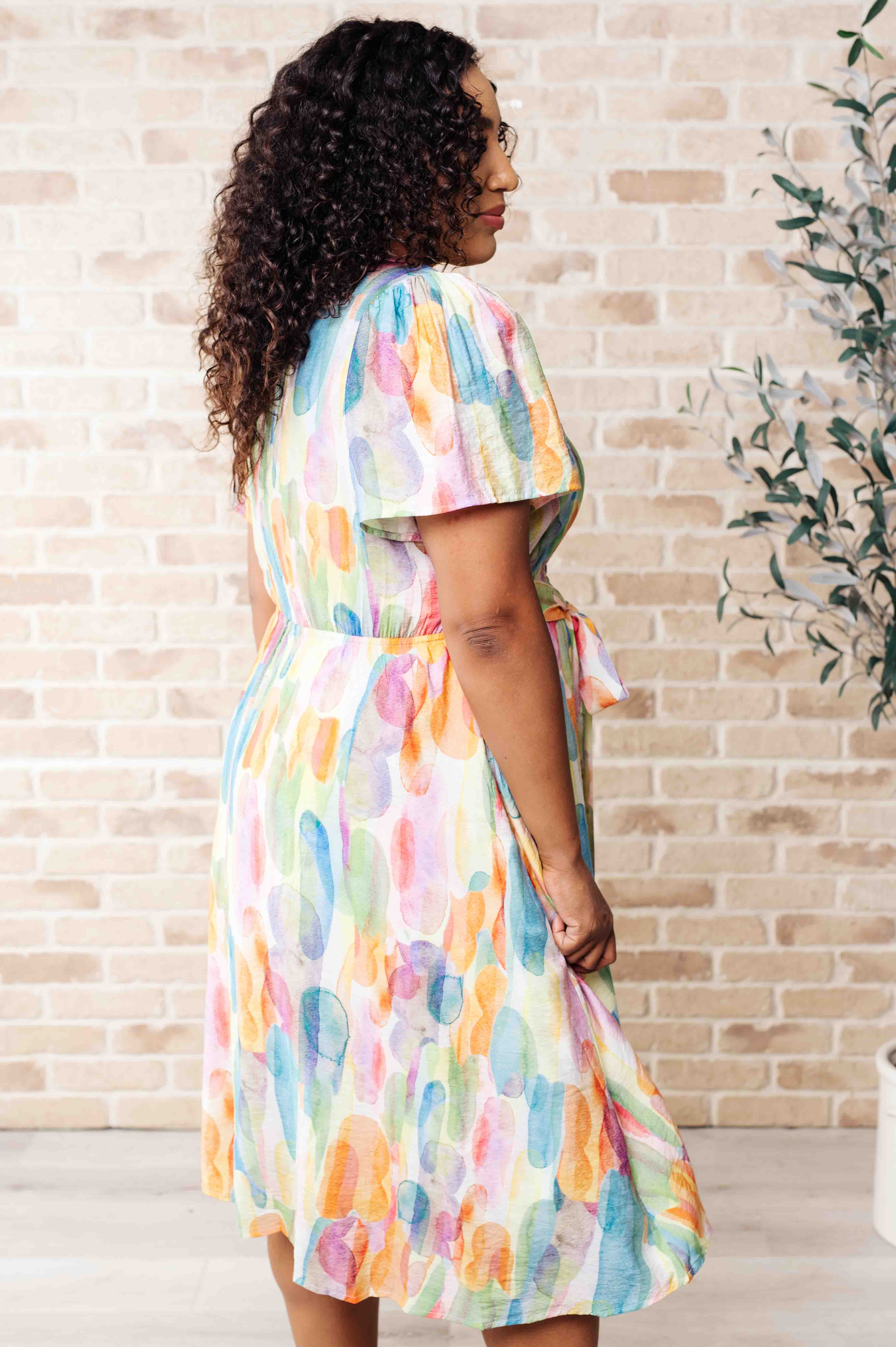 Young, Wild & Free Round Neck Dress - Image 4
