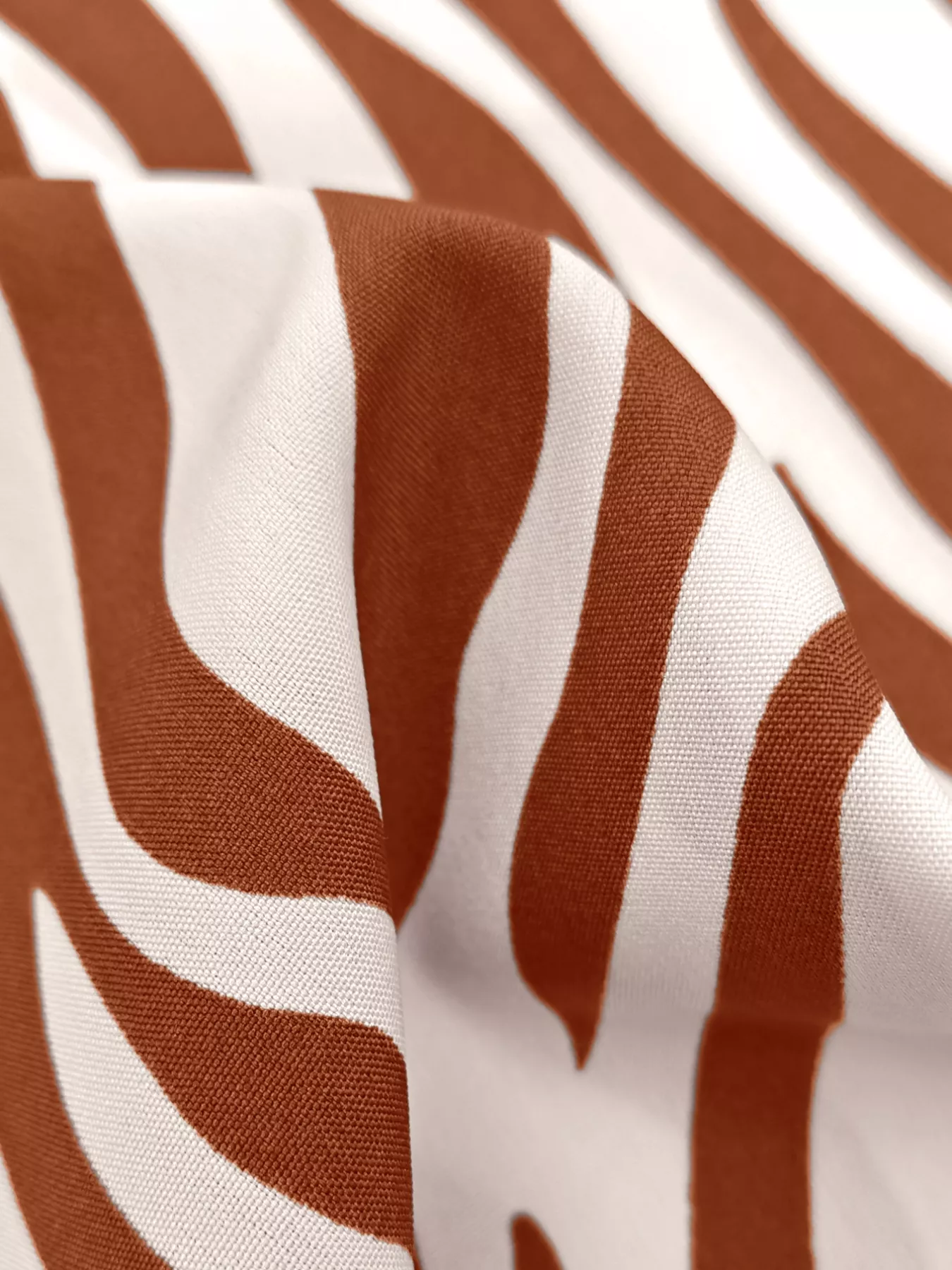 Zebra Print Relaxed Fit Top and Pants Two-Piece Set - Image 9