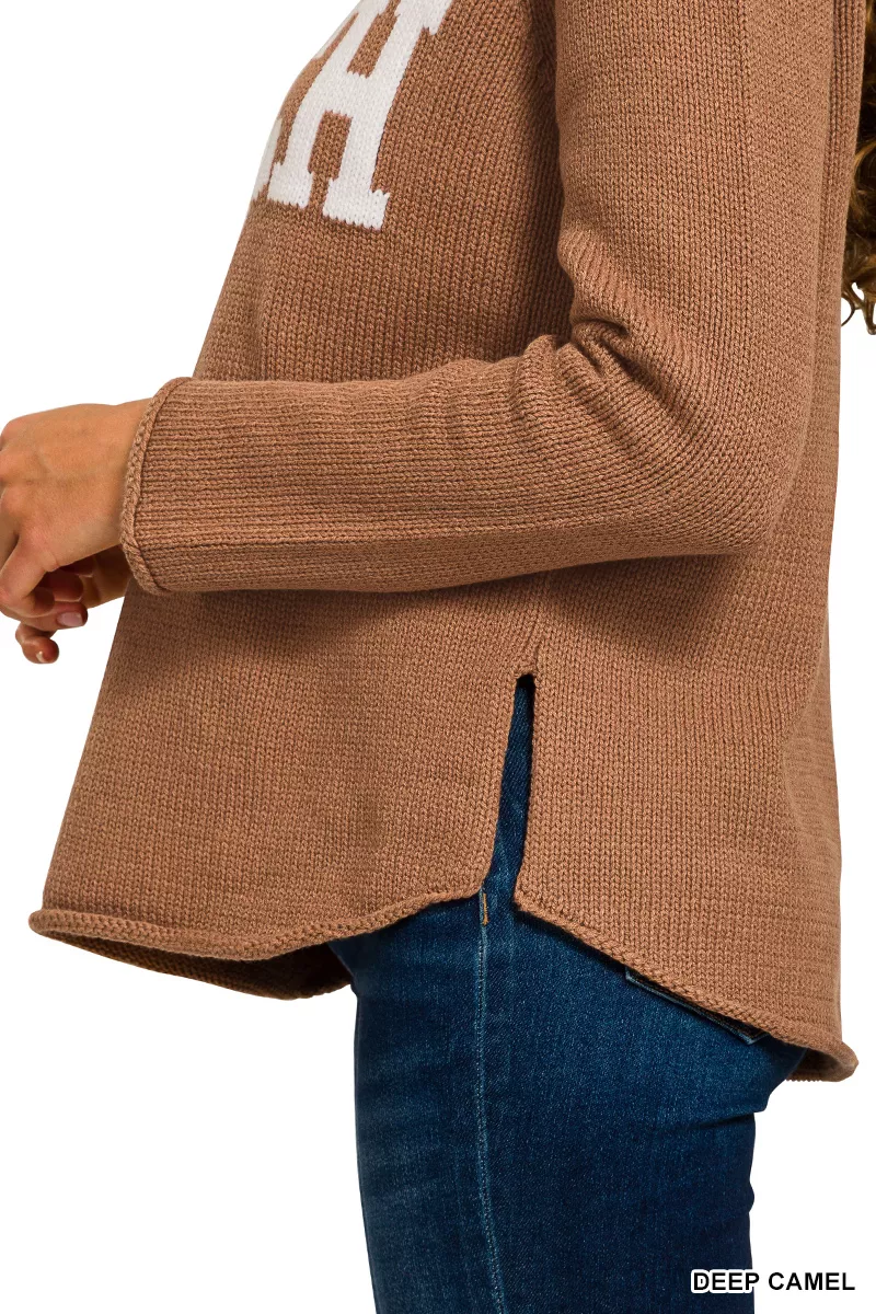 Zenana Beach V Neck Sweater - Image 5