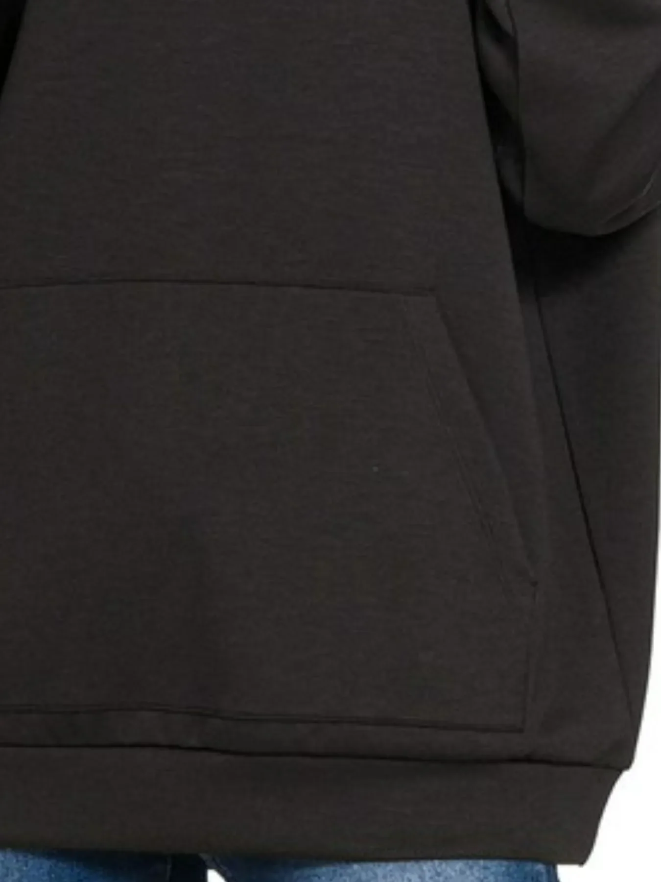 Zenana Oversized Scuba Hoodie with Kangaroo Pocket - Image 3