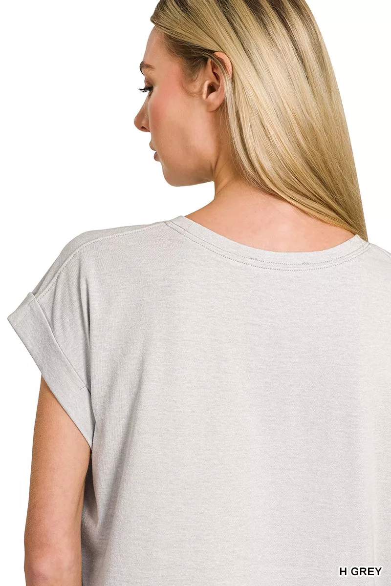 Zenana Round Neck Short Sleeve American Flag T-Shirt - Image 5