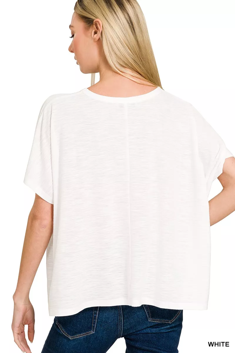 Zenana Round Neck Short Sleeve T-Shirt - Image 2