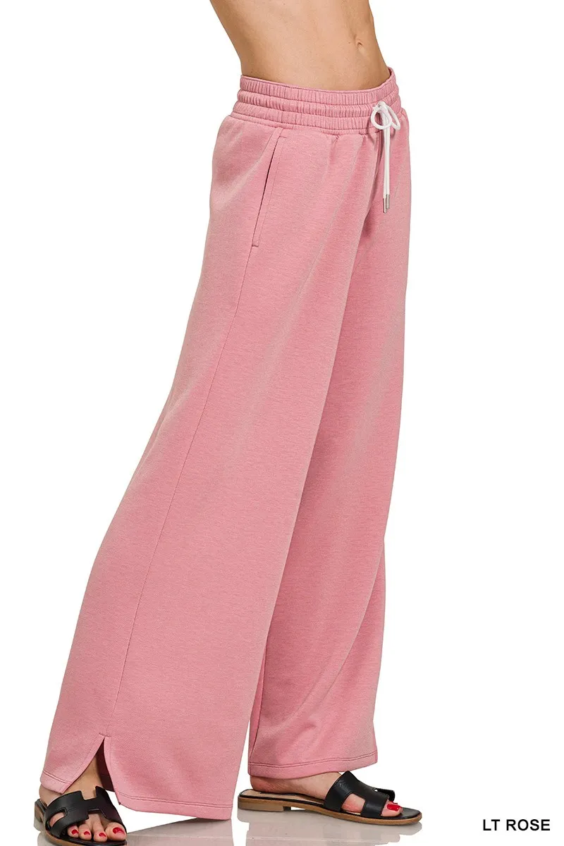 Zenana Scuba Drawstring Pants - Image 2