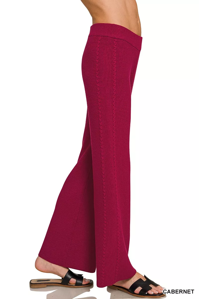 Zenana Viscose Round Neck Top & Pants Set - Image 7