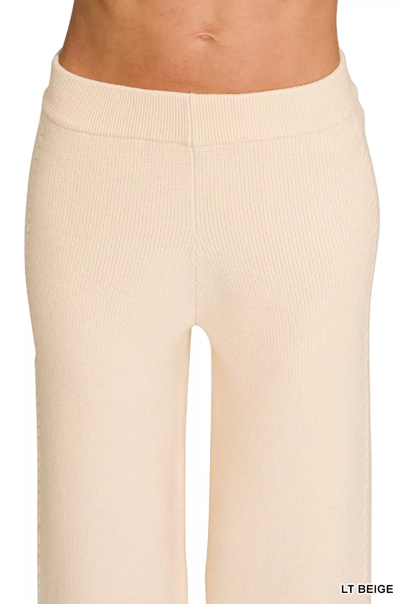 Zenana Viscose Round Neck Top & Pants Set - Image 9
