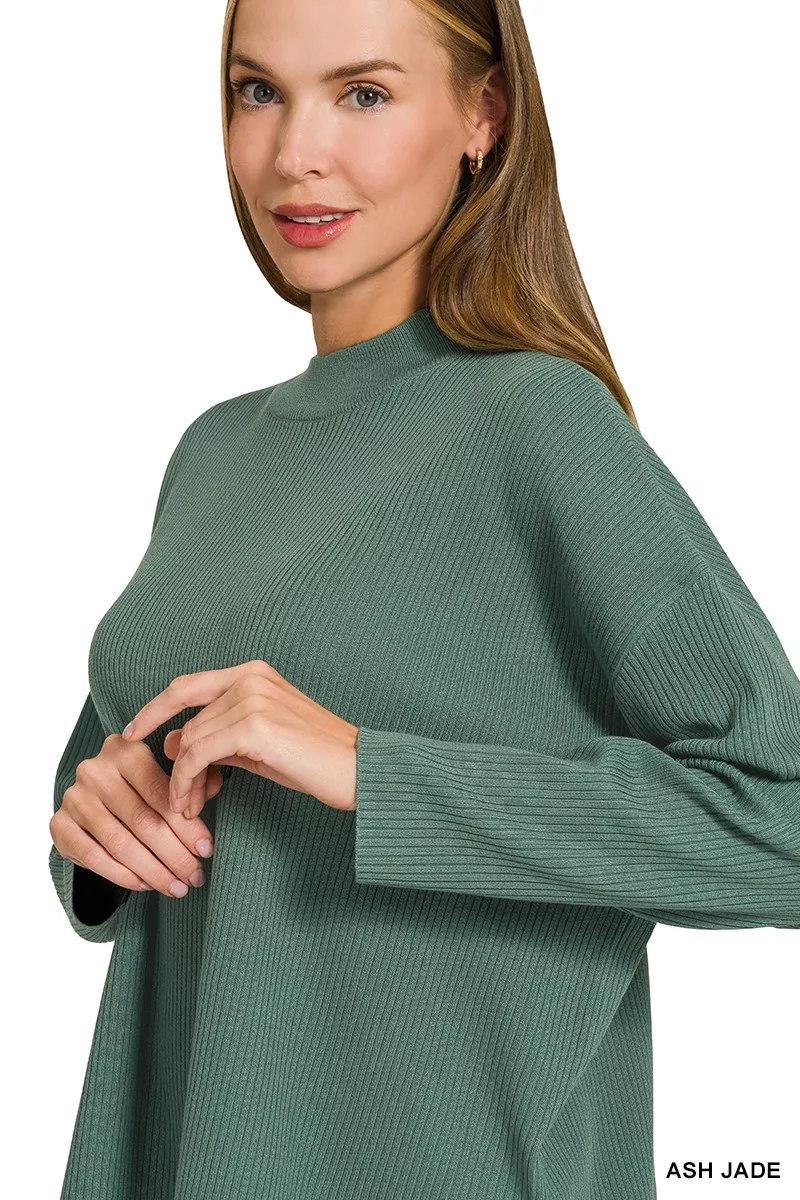 Zenana Viscose Sweater Top & Pants Set - Image 13