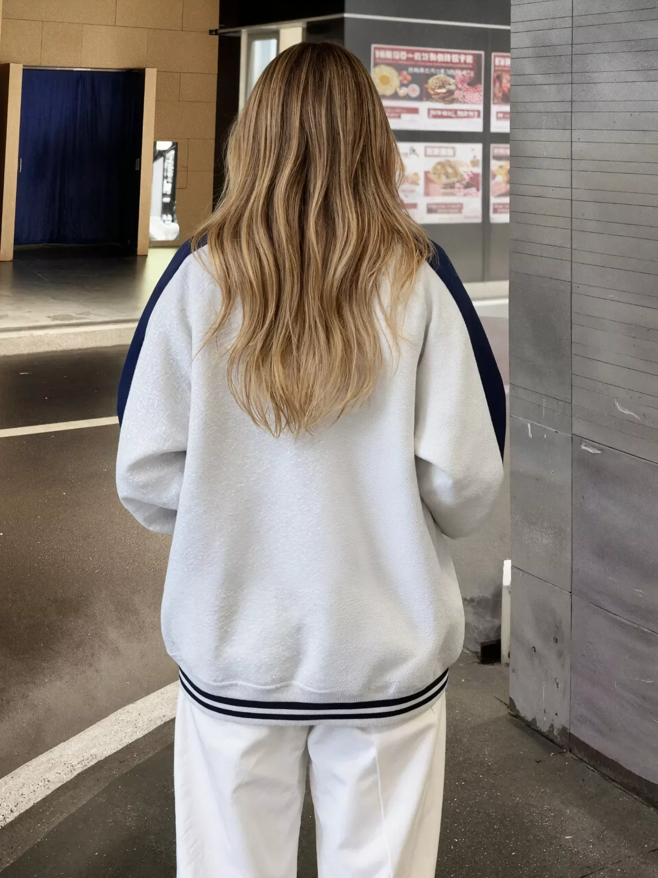 Zip Up Color Block Jacket - Image 4