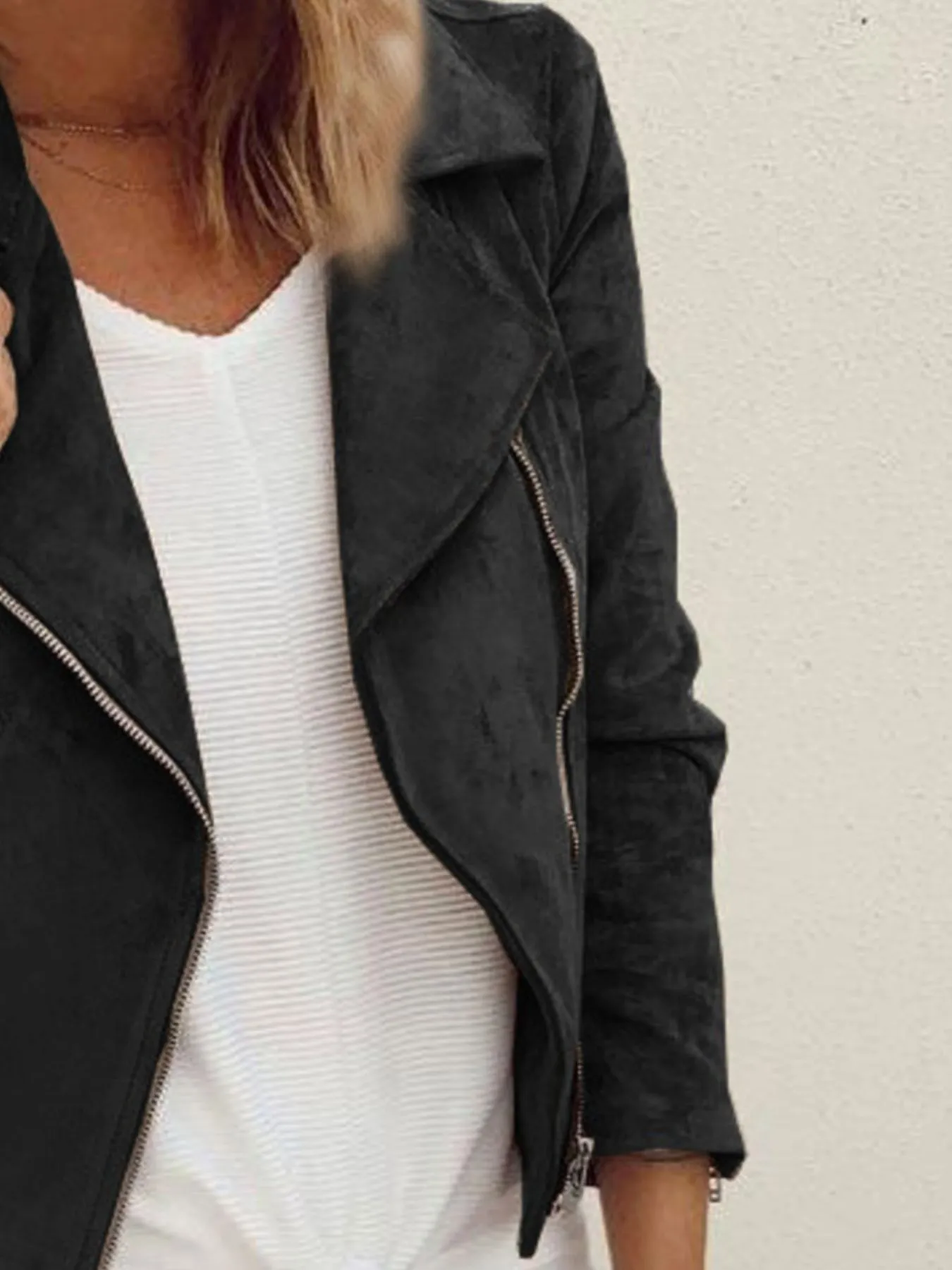 Zip Up Long Sleeve Jacket - Image 5