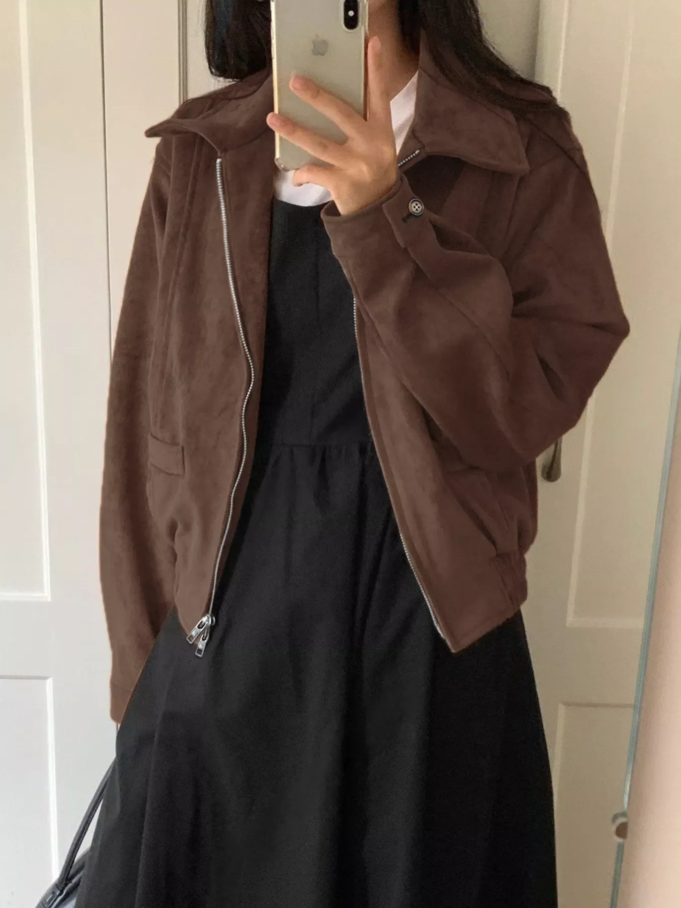 Zip Up Long Sleeve Jacket - Image 3