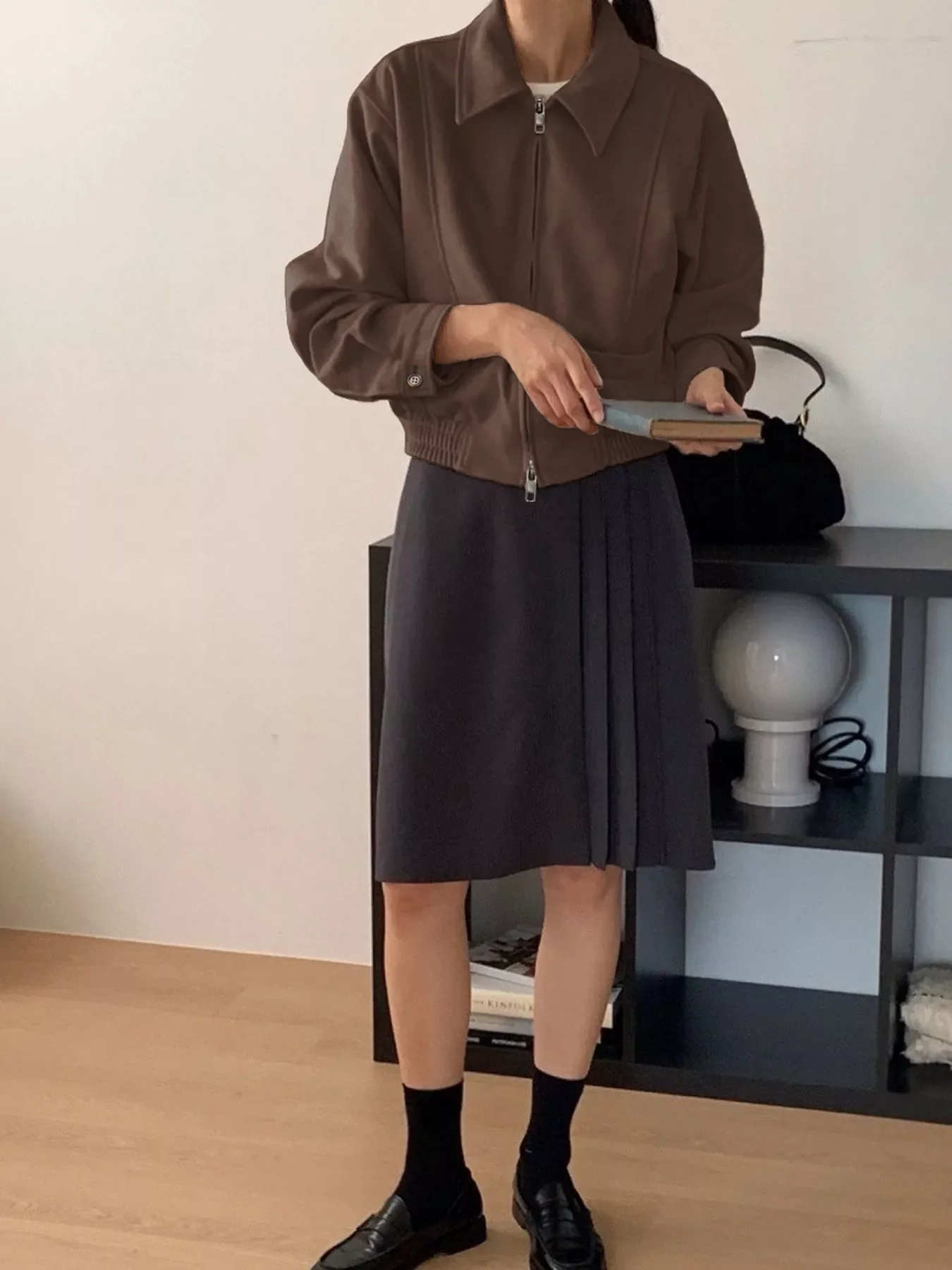 Zip Up Long Sleeve Jacket - Image 9