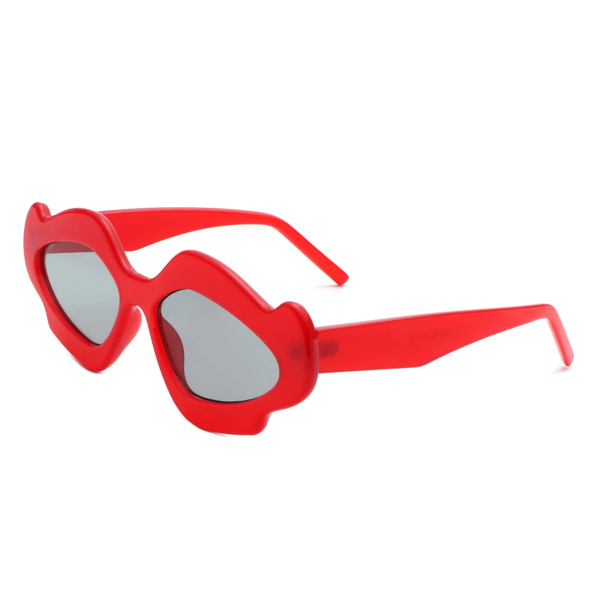 Zyrith - Geometric Wavy Designed Women's Sunglasses - Image 5